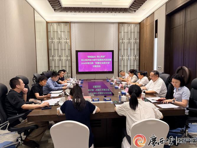 南宁市“民营企业家沙龙”助力民企上市突围 广西企业建设跑出加速度